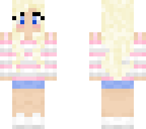 basic blonde girl