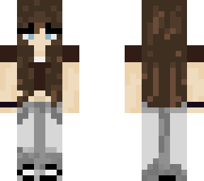 brown hair :3