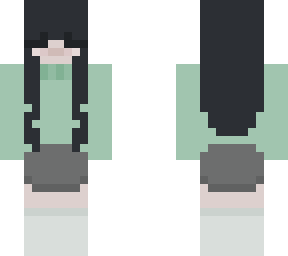 cute mint girl