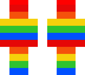 rainbow lego man