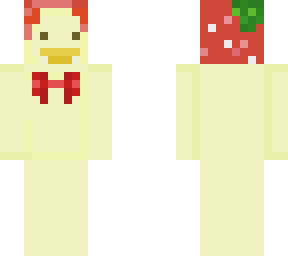 strawberry duck (made by zawbiepvnk on tiktok)