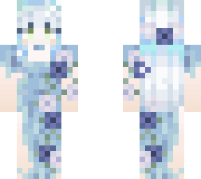 winter icy blue