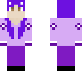 corgi- eyebrow purple girl