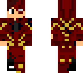 flash badly damaged suit