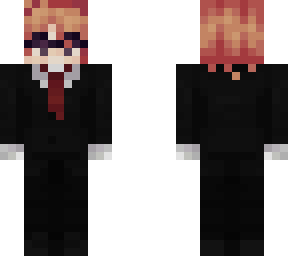 randal in a suit