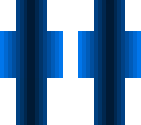 really cool blue gradient skin