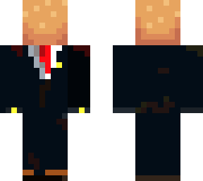 zombie burger in suit