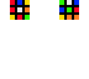 mixed rubik's cube