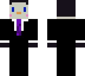 penguin in suit