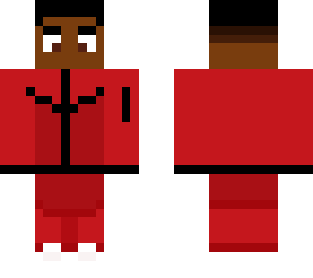 RED TECH FLECCE | Minecraft Skin