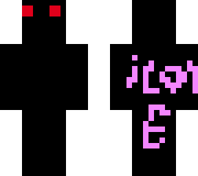 creepy black