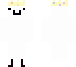 ghost with crown