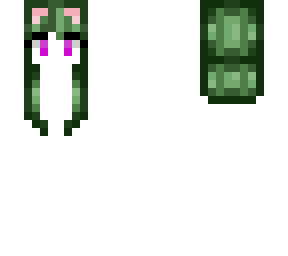 green hair base (w/ eyes and cat ears) must credit