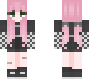 pink hair alt girl