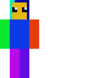rainbow girl