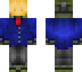 a suited spartan.