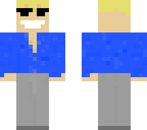 cool guy with sunglasses but i upgraded it a little bit (kind of)