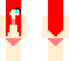 light red swimsuit