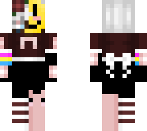 masked flower person!