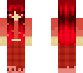 red apple girl in pajamas