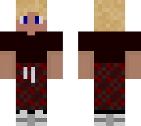 simple (black and red)