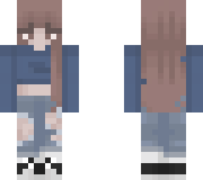 brunnet w baggy sweater