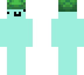 cyan blob skin