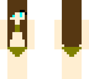 dark yellow swimsuit girl (updated)