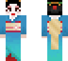 geisha blue version