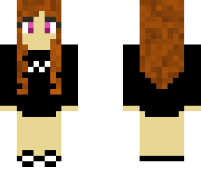 girl in black sweater