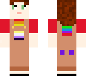 rainbow dungarees