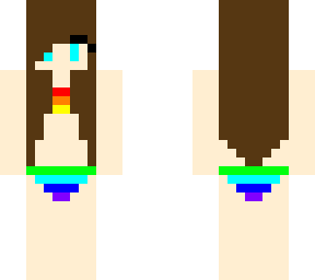 rainbow swimsuit (updated)