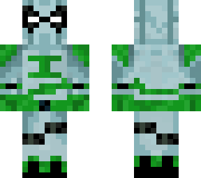 blue and green