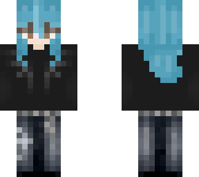 blue hair girl!