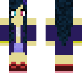 girl in purple sweater with gray shirt underneath cropped