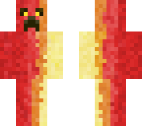 glitched flames