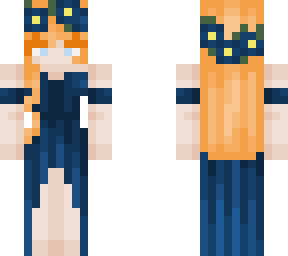 - navy blue flowers - ce -