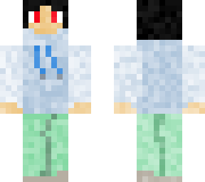 blue coloured humanoid being