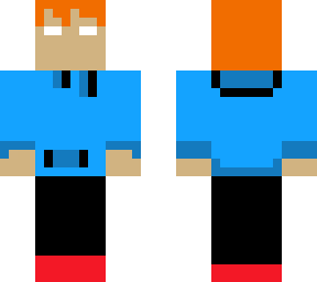comical blue hoodie kid (fixed)