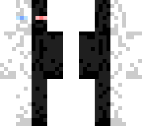 enderman white and black
