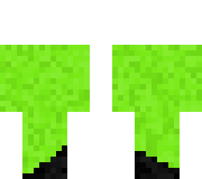 headless green black guy