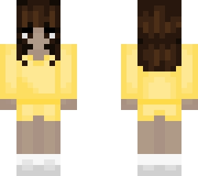 wham girl yellow outfit