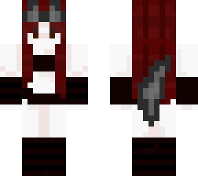 wolf red haired girl