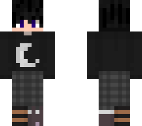 black moon pajams outfit skin