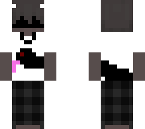Cool skin with eyes covered | Minecraft Skin