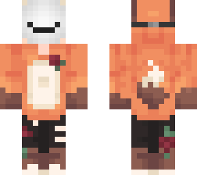 fox hoodie boi with mask
