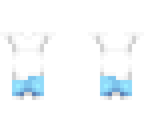 ob - summer white t w/ blue shorts