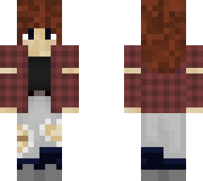 plaid girl