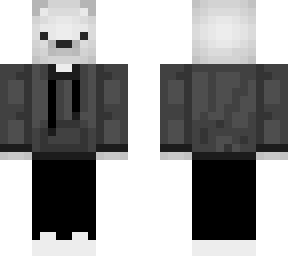 polar bear with pants