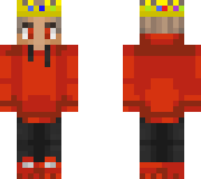 red purpled with crown